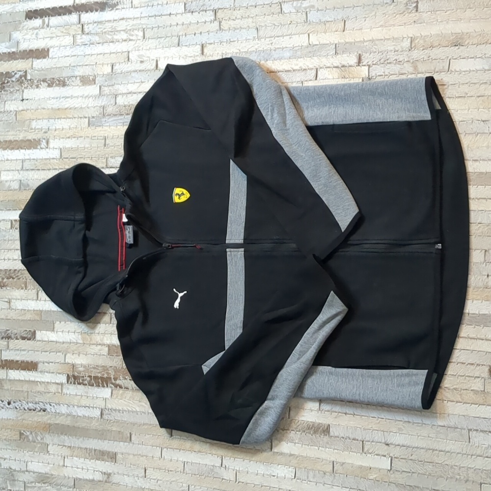 Puma F1 Official Merchandise Scuderia Ferrari Hooded Zip-Up Jacket‎